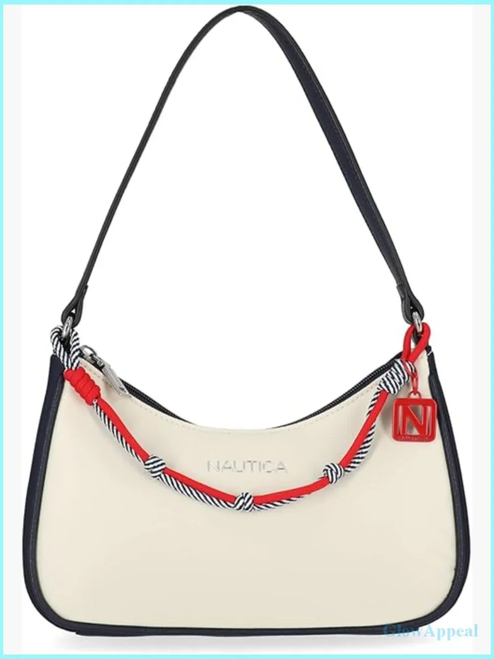 Vegan Leather Hobo Bag Large Shoulder Handbag Zipper Closure